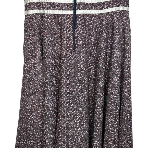 GUNNE SAX by Jessica Vintage Rare Purple Floral Prairie Dress Size 13 Sleeveless - Picture 5 of 15